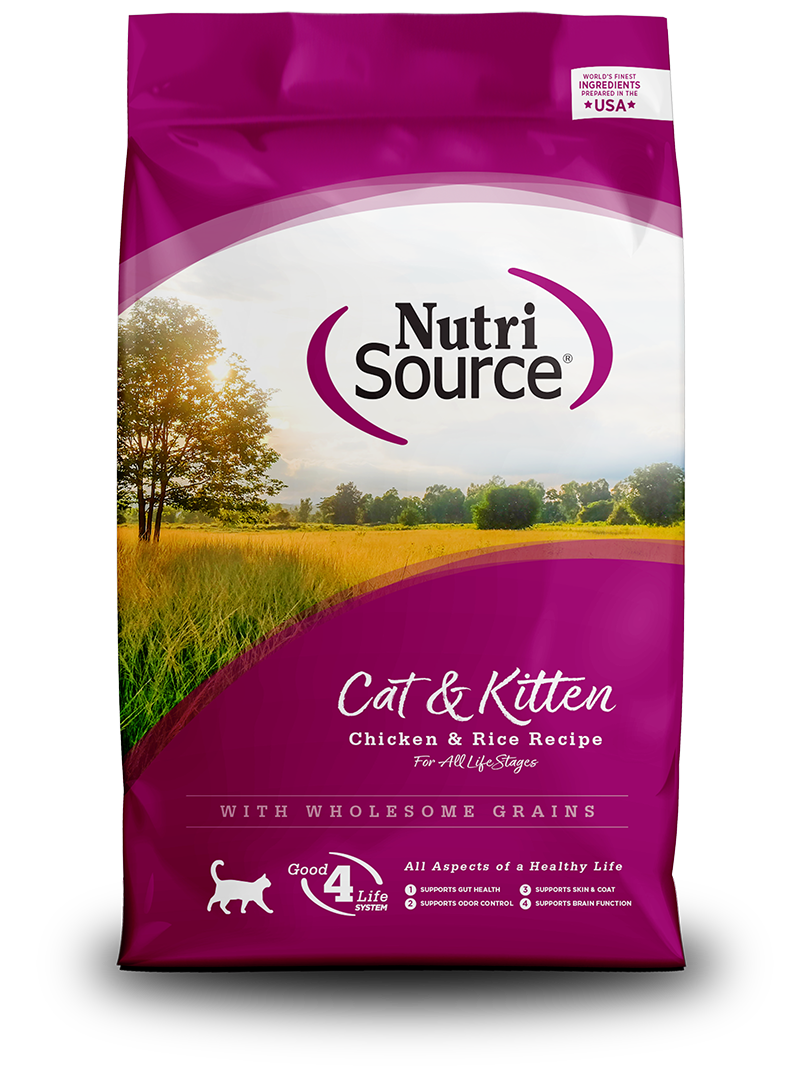 NUTRI SOURCE CAT Y KITTEN CHICKEN 12lbs - Imagen principal