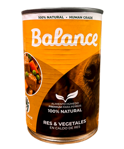  LATA BALANCE RES & VEGETALES 100% NATURAL 300 GM - Imagen principal