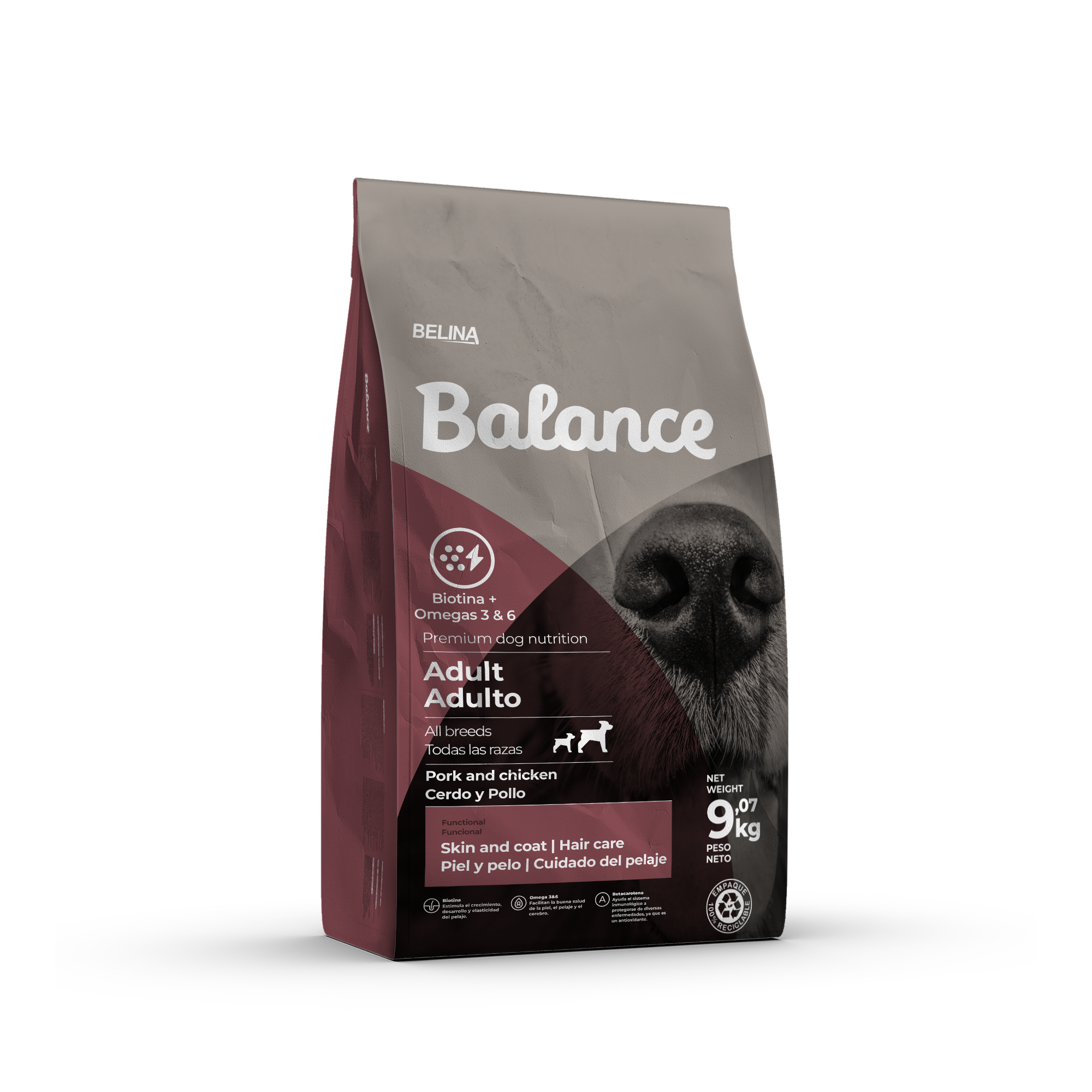 BALANCE PIEL PELO 15kg - Imagen principal