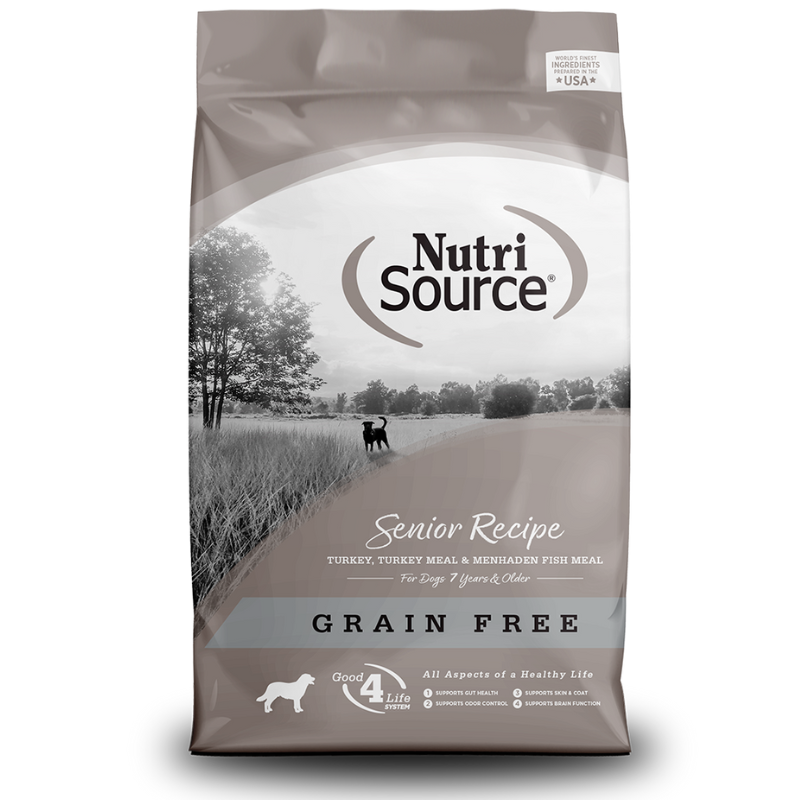 NUTRI SOURCE SENIOR GRAIN FREE 4lbs - Imagen principal