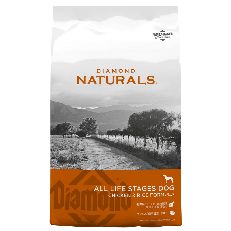 DIAMOND NATURALS CHICKEN and RICE 40lbs - Imagen principal