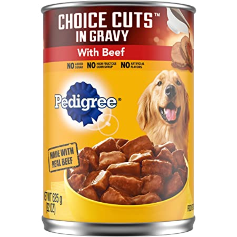 LATA PEDIGREE CHOICE CUTS RES 375g - Imagen principal