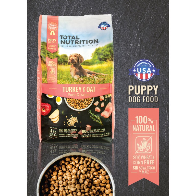 TOTAL NUTRITION PAVO AVENA  CACHORRO 2 KG  - Imagen principal