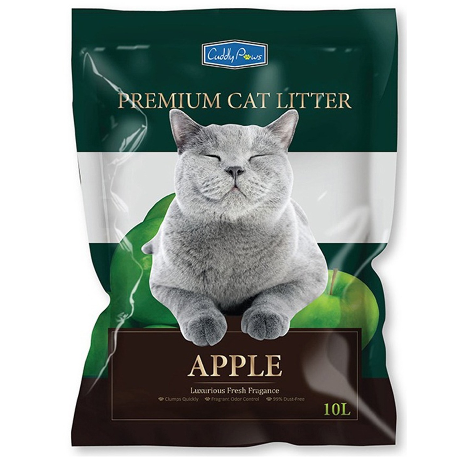 ARENA GATO CUDDLY PAWS APPLE 8K - Imagen principal