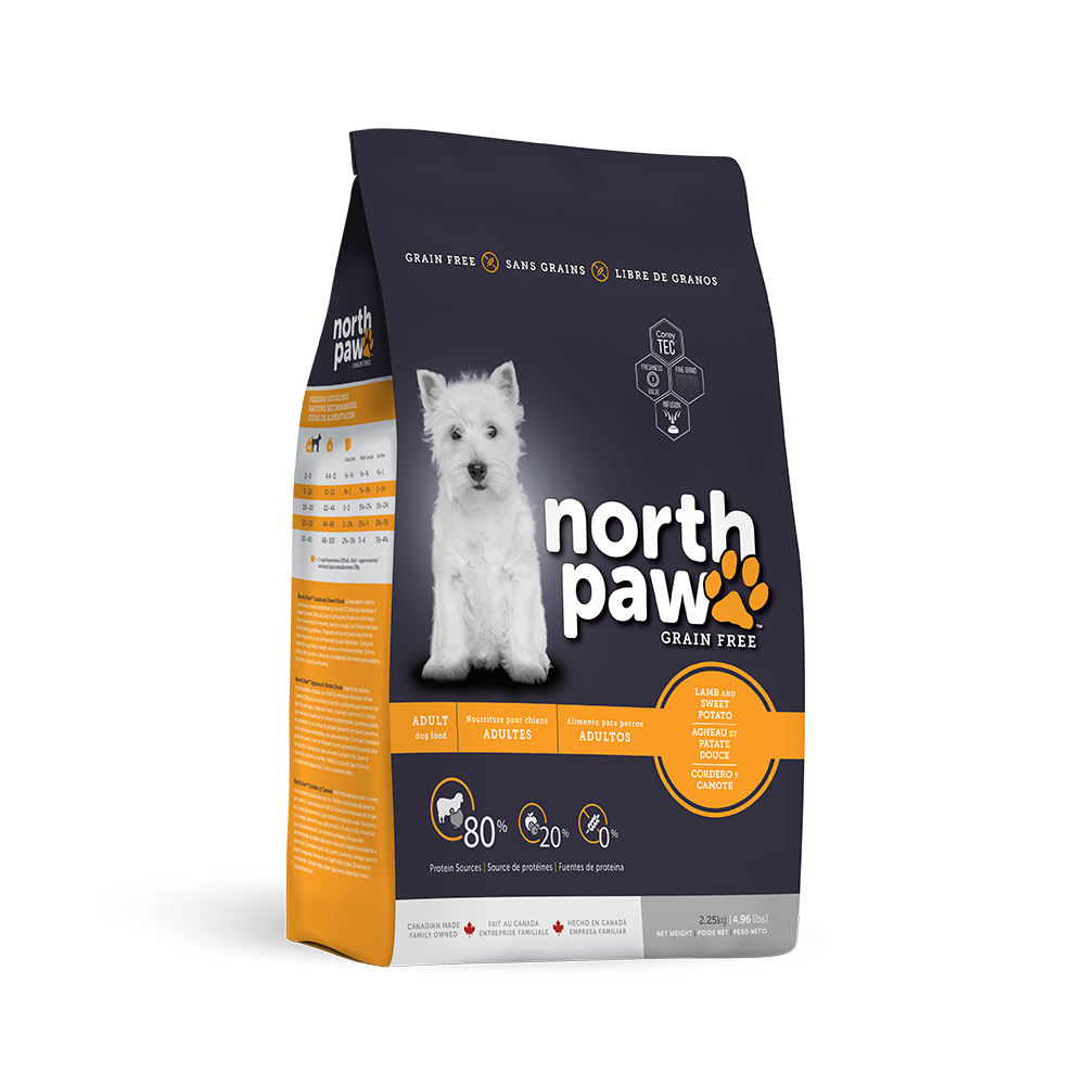 NORTH PAW DOG 2.25 KG LAMB Y SWEET POTATO - Imagen principal