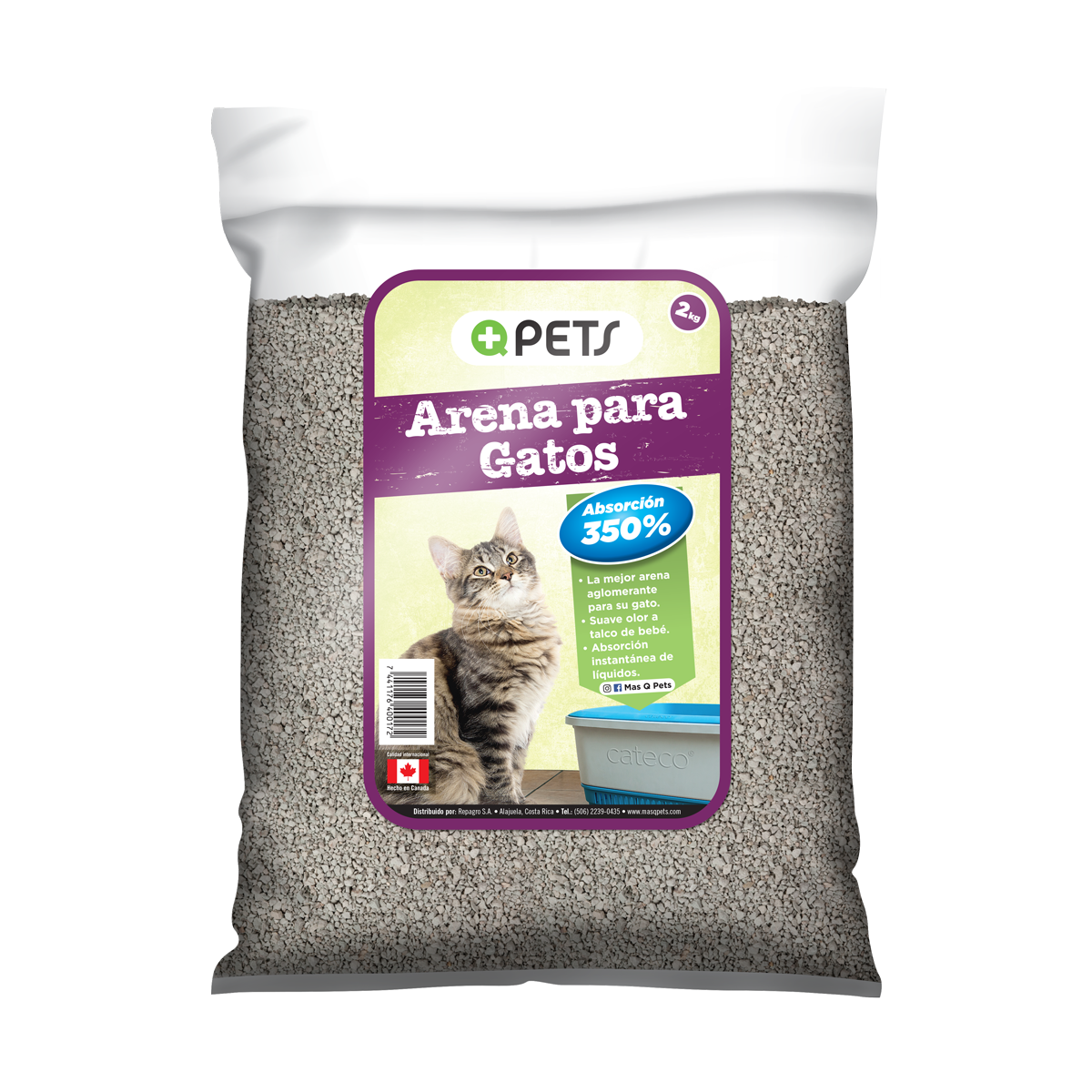 ARENA PARA GATO MASCO PETS 4kg - Imagen principal